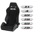 Наклейка металлическая эмблема сиденья для BMW X4 F26 G02 F98 F32 F82 F33 F83 F36 G22 G23, Значки для настройки переднего сиденья, аксессуары