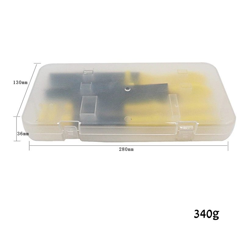 

4Pcs/set Polish Tool Household Decoration Plastic Quadrate Sandpaper Holder Sand Paper Clip High Quality Manual Polishing Tool