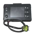 Контроллер парковочного обогревателя автомобиля, 1224 в, ЖК-дисплей, переключатель, большой монитор для автомобильного трека, воздушный дизельный Обогреватель, аксессуары