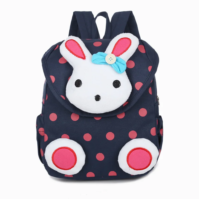 Женский рюкзак, школьные ранцы для детского сада, милый холщовый рюкзак с принтом в горошек, детские школьные ранцы, рюкзак для детей