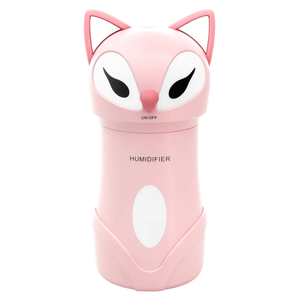 Новый подарок спрей милый лиса стиль ультразвуковой увлажнитель воздуха