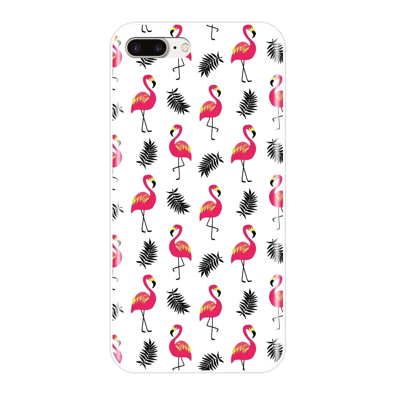 Силиконовый чехол для Apple iPhone 6 S 7 8 X XR XS Max мягкий из ТПУ с милым единорогом Plus