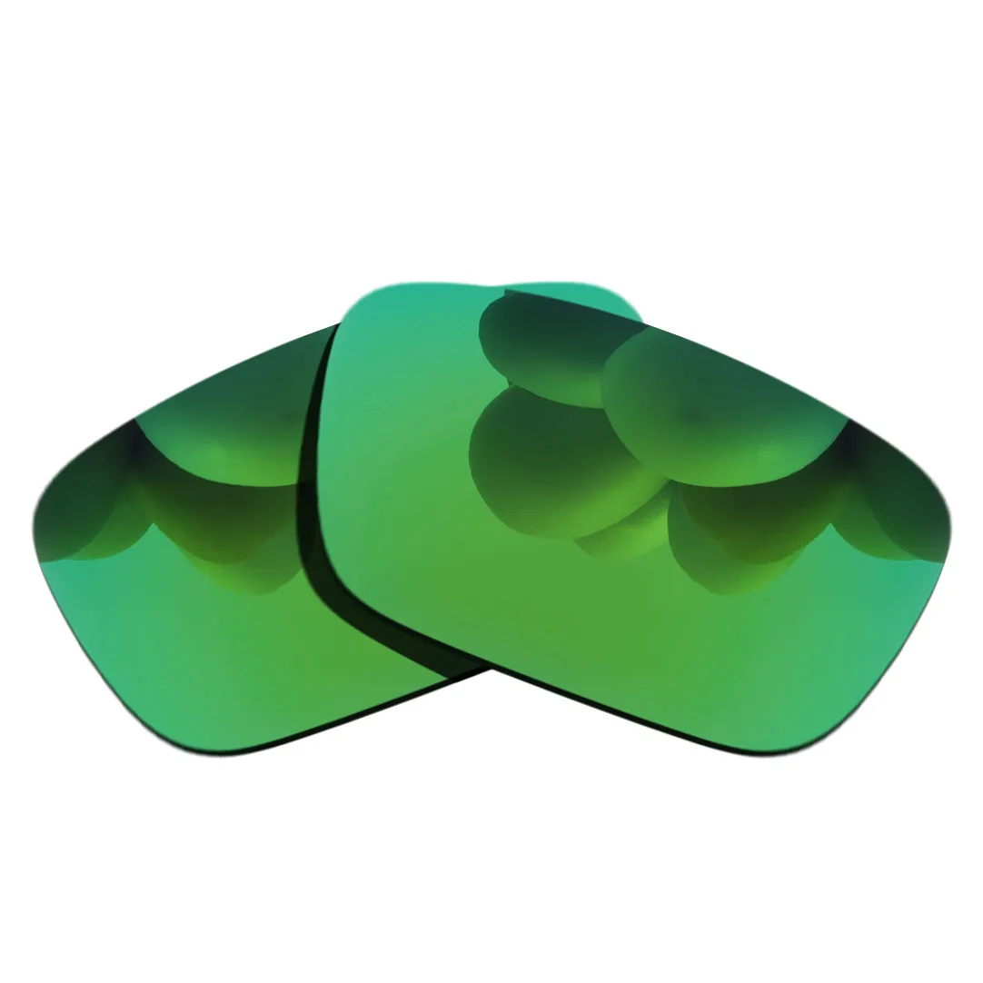 

Green Mirrored Polarized Replacement Lenses for Jury Sunglasses Frame 100% UVA & UVB