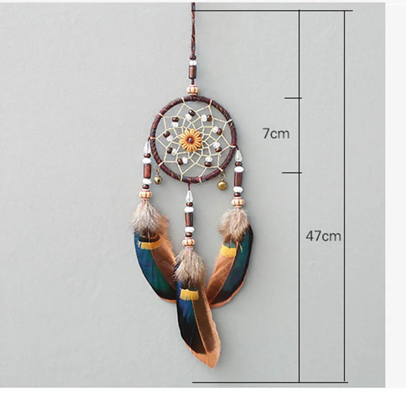 Вешалки для автомобилей тканые изделия ручной работы 7 см dream Cather net украшение