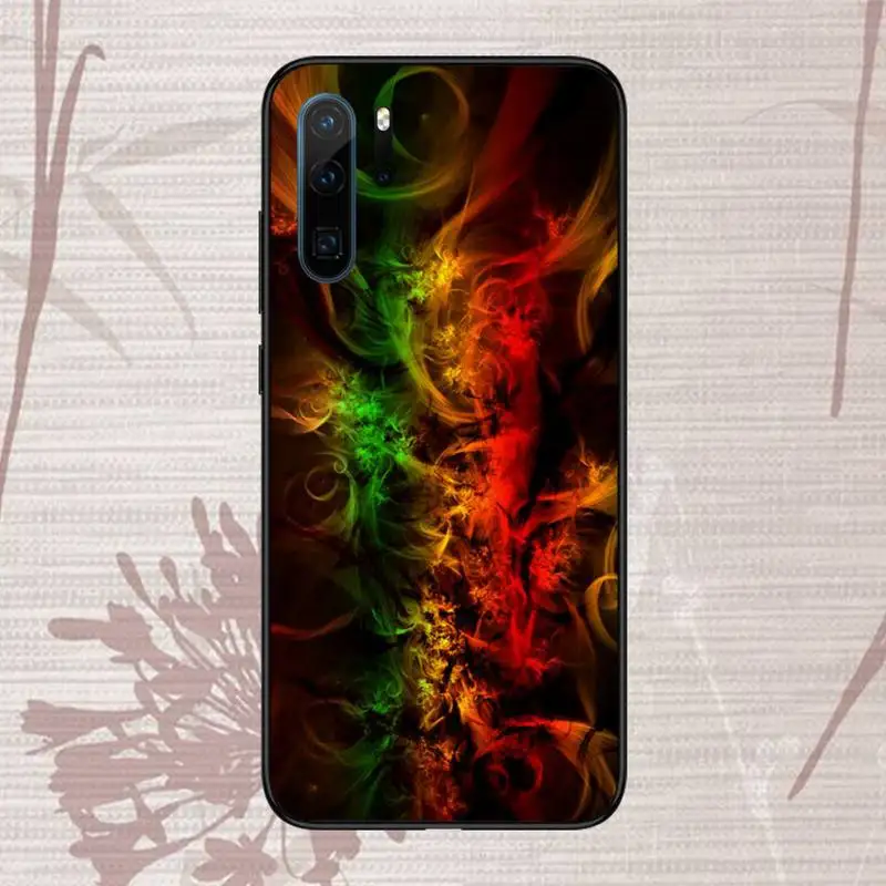 

Aesthetic colorful flame Phone Case For Huawei P20 P30 P40 lite Pro P Smart 2019 Mate 10 20 Lite Pro Nova 5t
