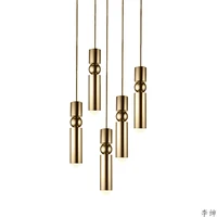 simple gold hanging led pendant lights nordic kitchen fixtures lamps loft industrial lighting home decor living room luminaire