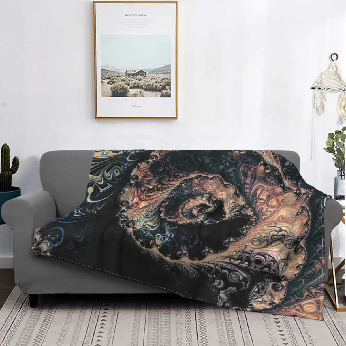 

Edredón a cuadros para cama, manta de muselina, a cuadros