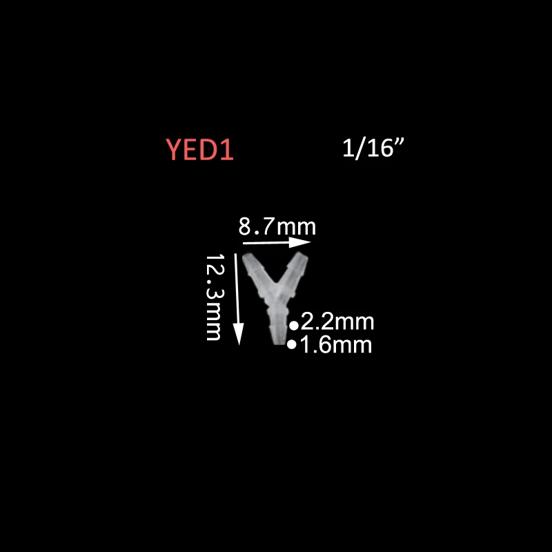 

PVDF Y-образный фитинг/устойчивый Y-образный шарнир, устойчивый к коррозии трехходовые пластиковые соединители, шарнир бака воздушного насоса