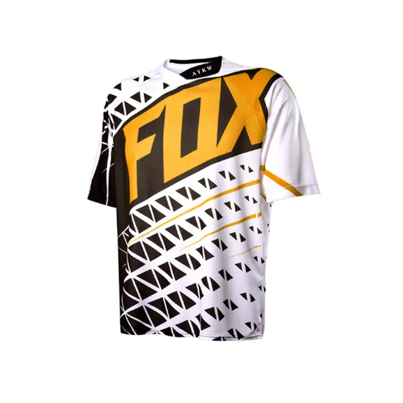 

fox jersey enduro motocross ciclismo hombre maillot ciclismo mountainbike clothing mtb shirt ropa de deporte cycling jersey