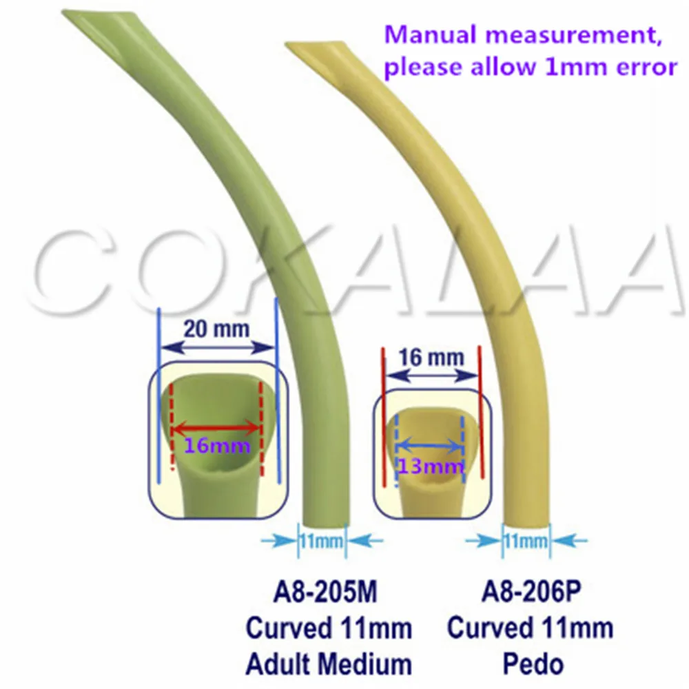 Good quality 10pcs Dental Accessories Strong Sucking Tips / Plastic Suction Nozzle Material Oral disposable Autoclavable |