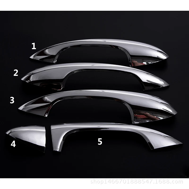 5 шт./лот накладка на дверную ручку автомобиля отделка для Mercedes Benz 2015 2016 C Class W205 GLC