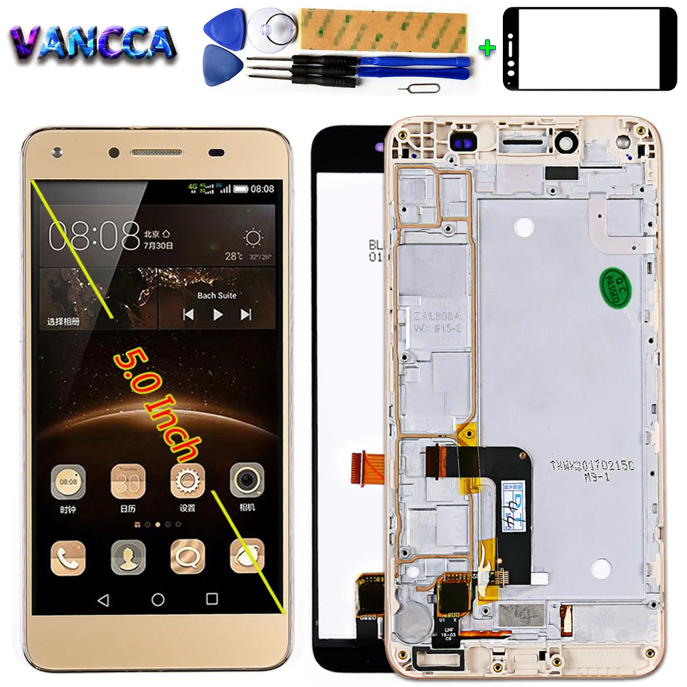 Для Huawei Honor 5A Y6 II компактный фотографический ЖК-дисплей 5 0 дюймов сенсорный экран