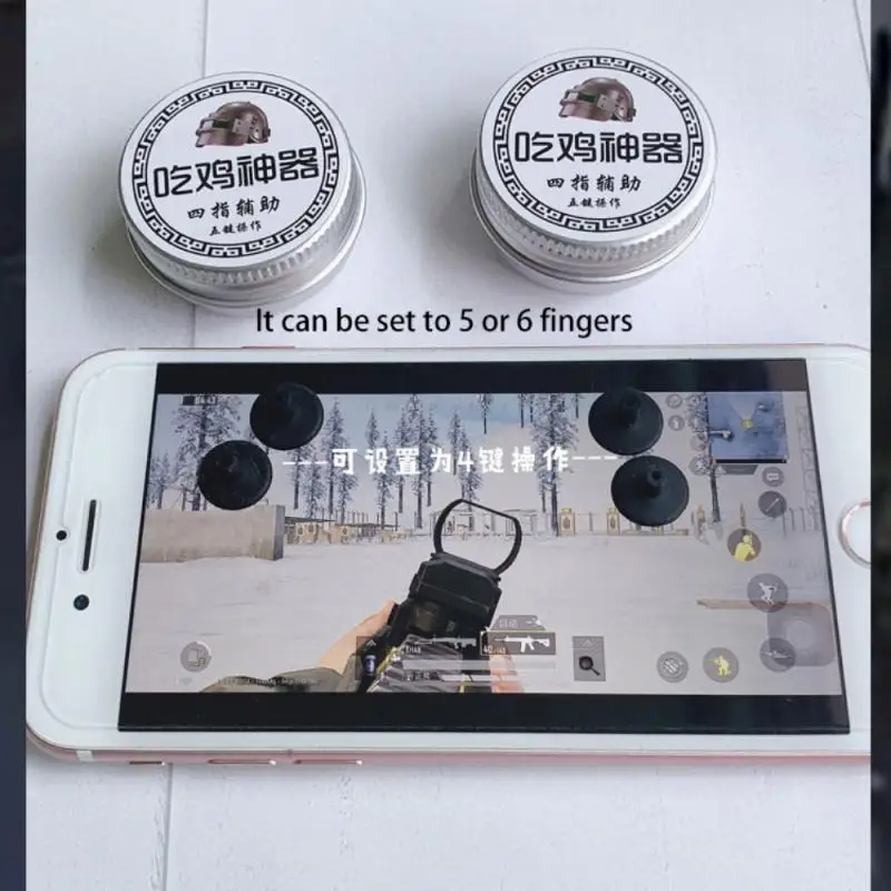 Pubg Controller Metal Mobile Trigger Fire Button Aim Key Mini Gamepad Android Gaming Joystick For Phone L1r1 IPhone 7 | Электроника