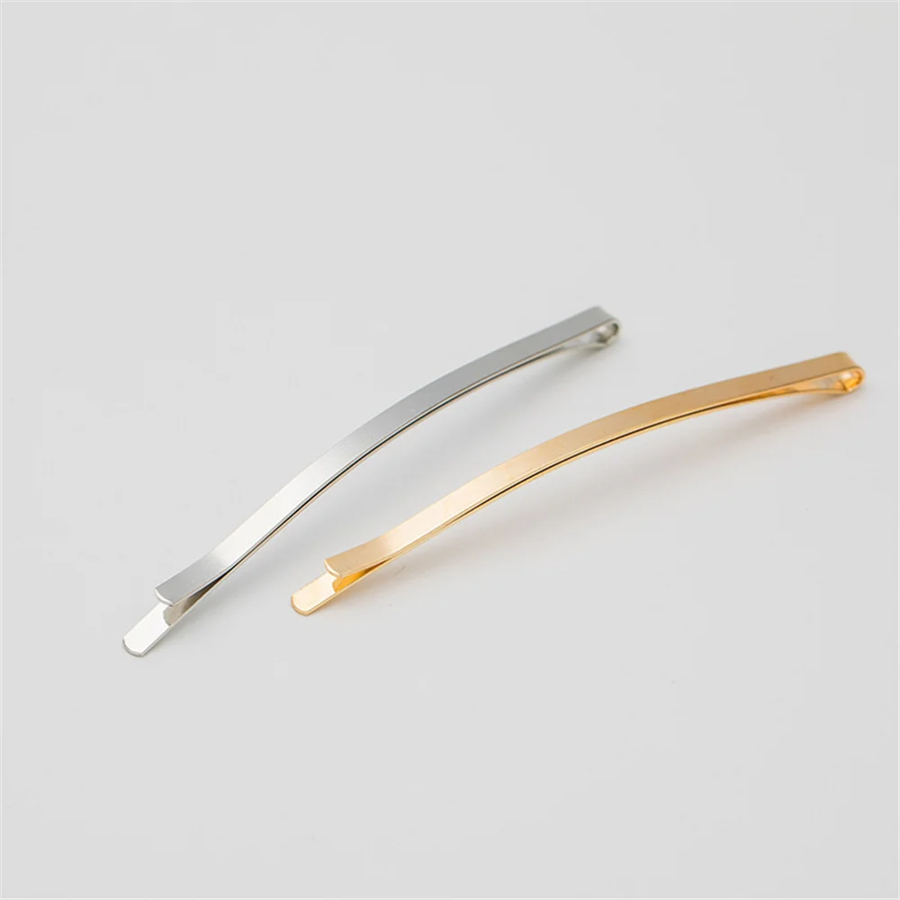 8 см цвета: золотистый серебристый тонкие длинные металлические заколки оснастки