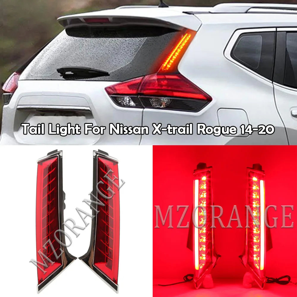 Задний фонарь для Nissan Xtrail X-trail Rogue 2014-2020 2 светодиода задний стоп-сигнал