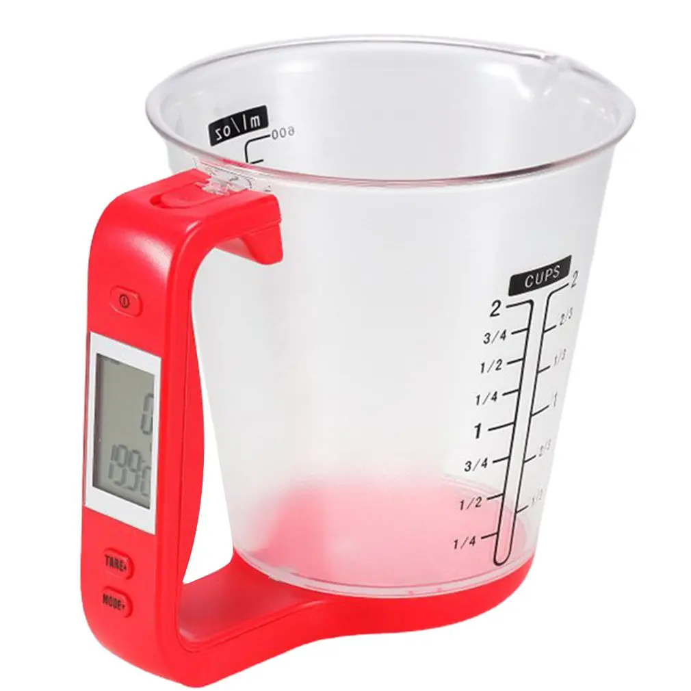 

Kitchen Scale Electronic Measuring Cup Baking Scale 1Kg600Ml Liquid Measuring Cup Kitchen Electronic Scale