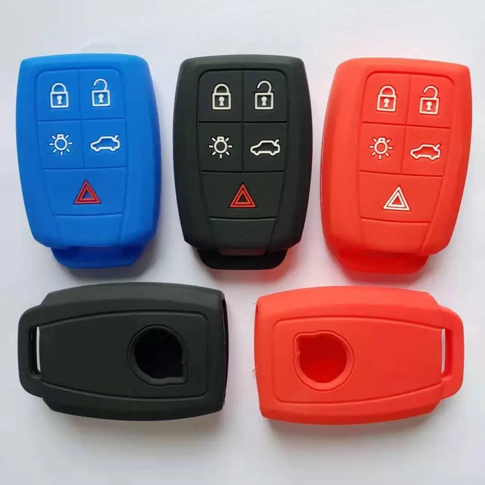 Автомобильный ключ Чехол протектор силиконовых кейсов для Volvo XC90 C70 S60 D5 V50 S40 C30