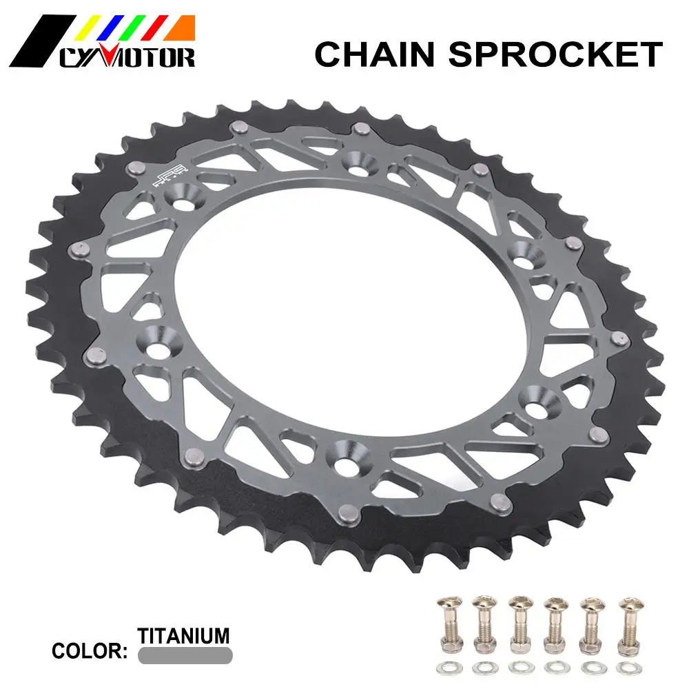 Задняя звездочка цепи для мотоцикла CNC 47T BMW G310R F650 G650 GS dacetx Pegaso TR Terra Strada Jackson 125 350 600