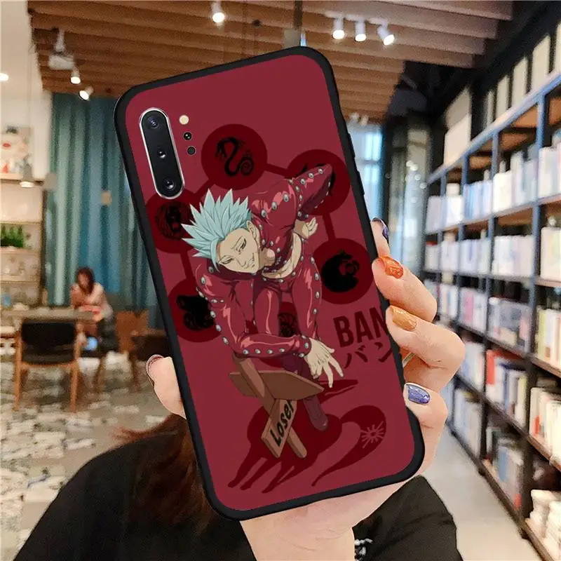 

The Seven Deadly Sins For Samsung A50 A51 A71 A20E A20S S10 S20 S21 S30 Plus ultra 5G M11 funda cover