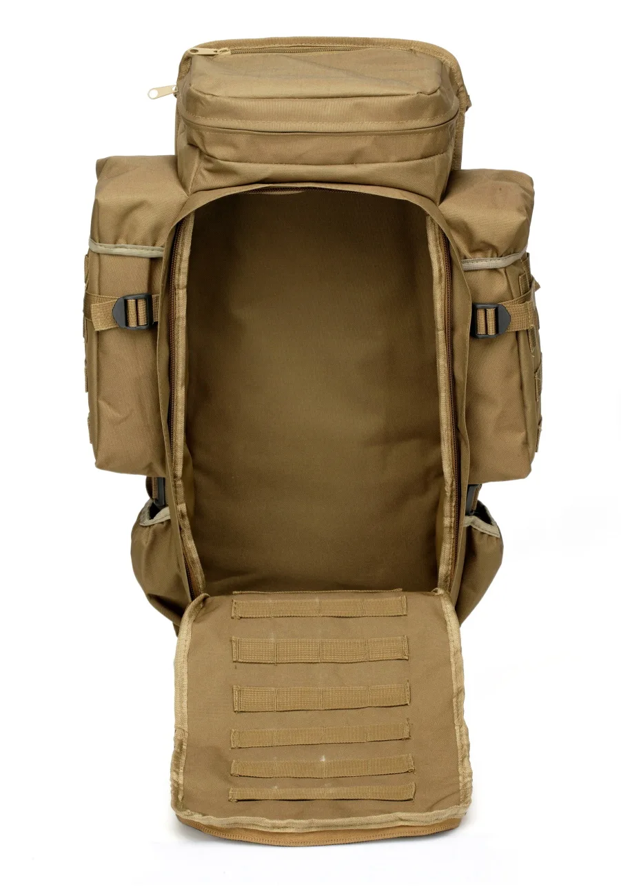 70L Large Capacity Men Army Tactical Backpacks Military Assault Bags Outdoor 3P EDC Molle Pack For Trekking Camping Hunting Bag | Спорт и