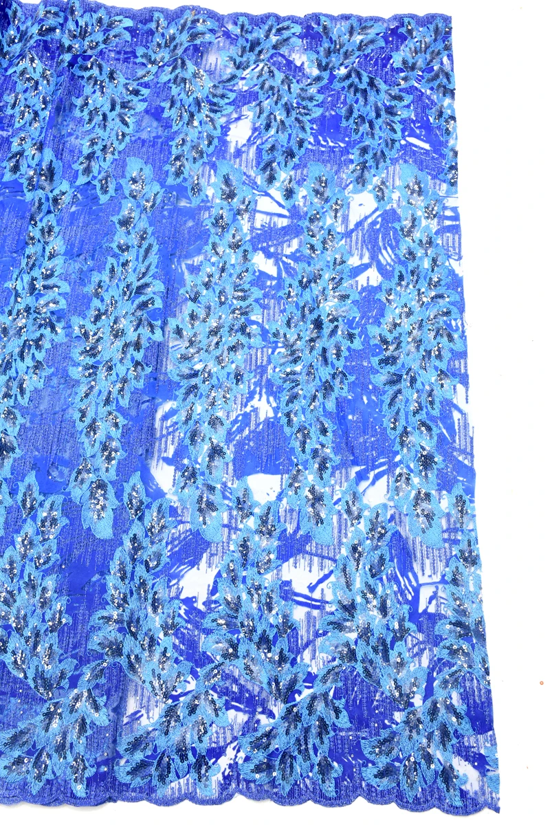 

The most popul French Tulle Lace Fabric with Sequin Latest Sequins Lace Fabrics High Quality African Lace Fabric for Party Dress