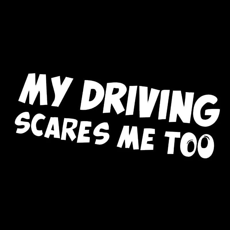 Светоотражающие предупреждающие наклейки на заднюю панель автомобиля 20*6 см мой