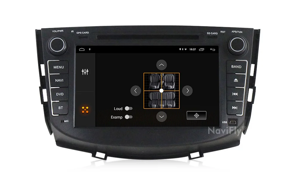 NaviFly Android 9,1 Автомобильный мультимедийный gps радио плеер для Lifan X60 стерео dvd-плеер wifi BT CANBUS четырехъядерный 2 Гб ram 32 ГБ rom FM