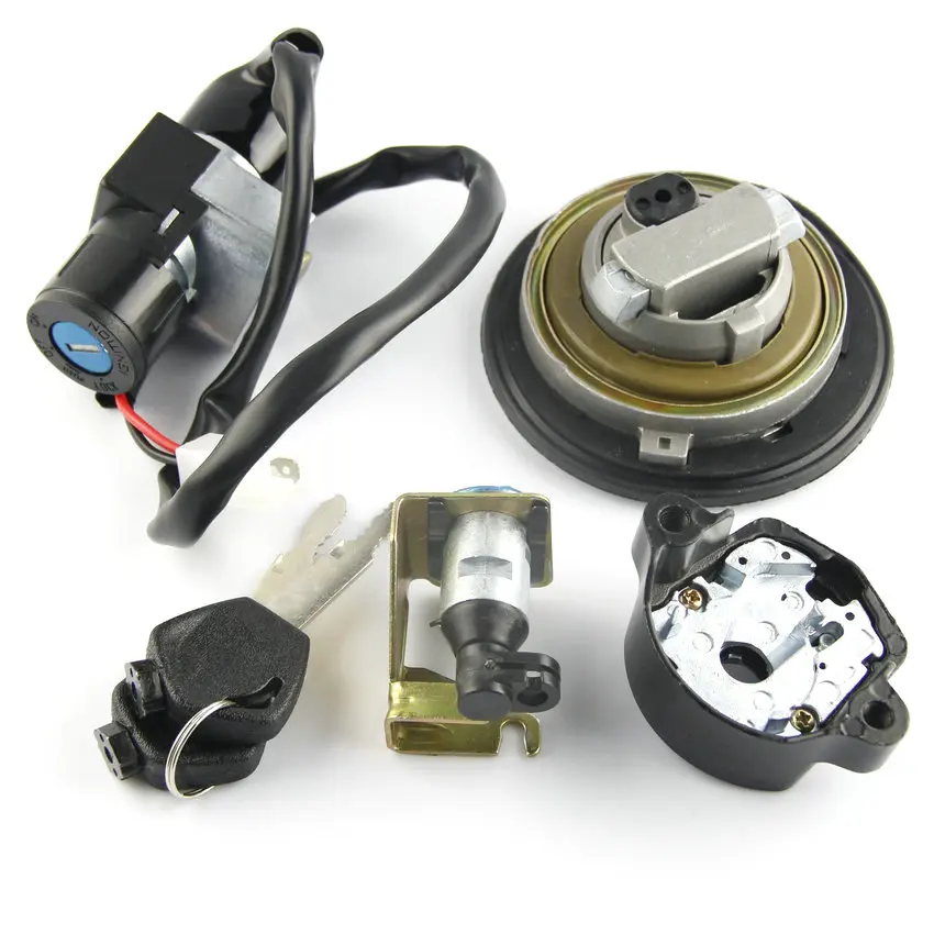 Motorrad Sitz Kraftstoff Gas Cap Kit Zündung Schalter Key Set Für Honda CBR150R CBR125R JC50 CBR125RT CBR125RS CBR125RF 35010-KTY-H5 – Detail 7