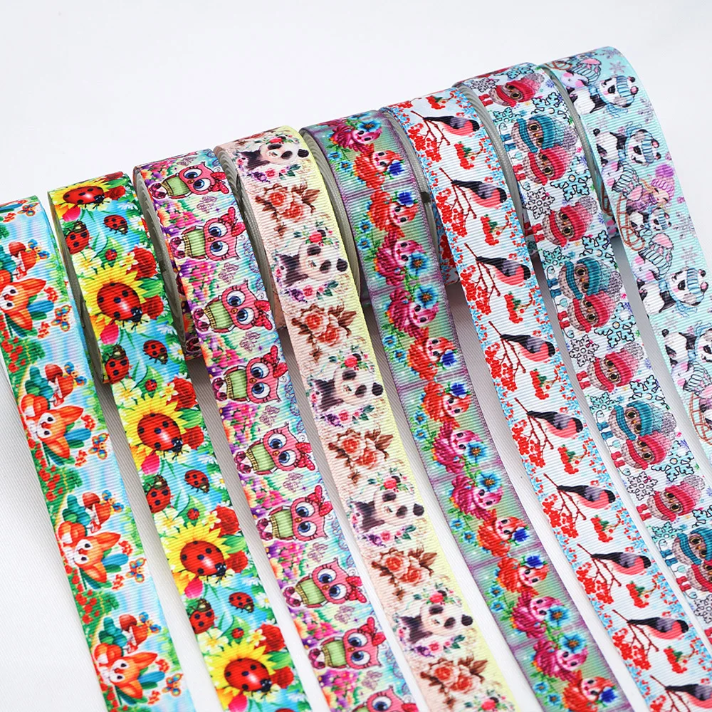 Кабошоны из эпоксидной смолы с мультяшным принтом корсажная лента 31550 - купить по