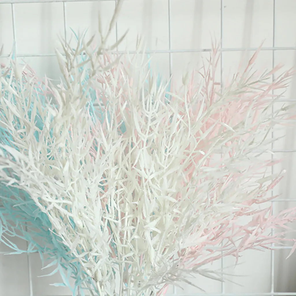 

Mist Bamboo Grass Artificial Flower Home Decoration Wedding Bouquet Decor Wreath home garden decor Wedding Decoration 930