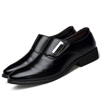 

Casual Business Leather Shoes Mens Dress Shoes High Quality PU Leather Soft Upper Men's Shoes