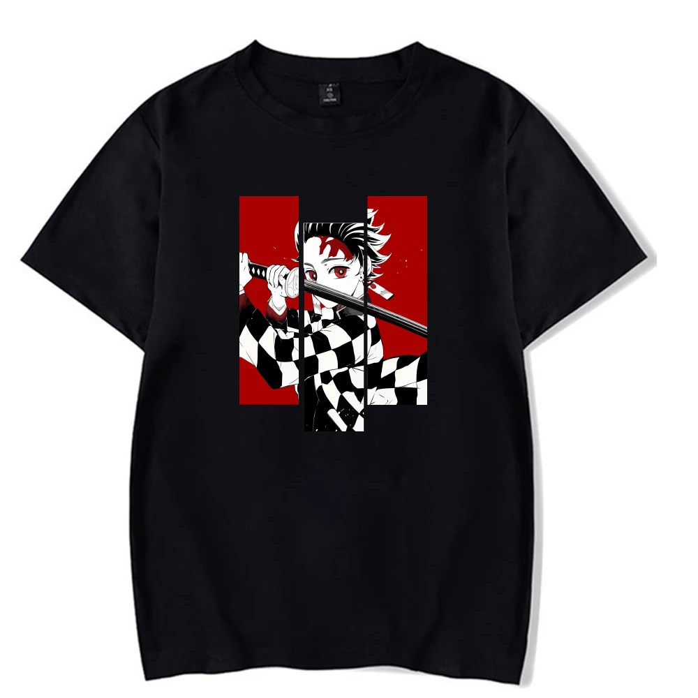 

Demon Slayer Hot Anime T-shirt O-neck Loose Casual Fashion Print Cloth