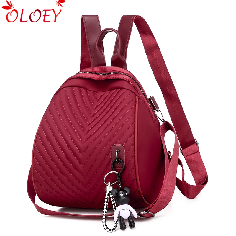 Новый многофункциональный женский рюкзак из ткани Оксфорд с защитой от кражи