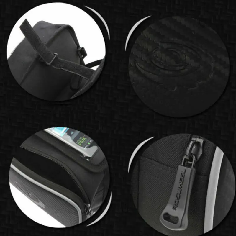 Сумка Органайзер на руль велосипеда водонепроницаемая мобильный телефон &quot