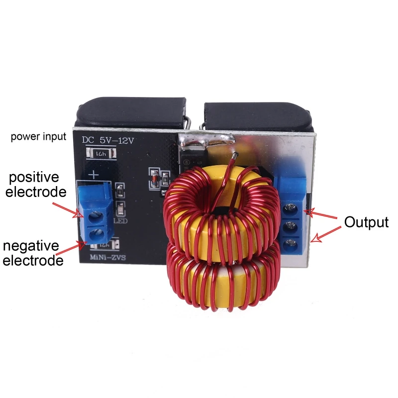 

2021 New 2021 New 120W DC 5V~12V Mini ZVS Induction Heating Board Flyback Driver Heater Coil
