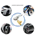 Портативный надувной насос для автомобильных шин, воздушный патрон, компрессор, шиномонтажный инфлятор с штуцерным соединителем для ремонта шлангов H2y0