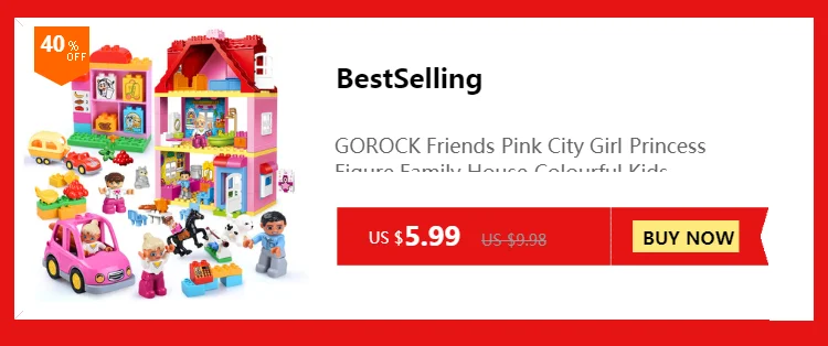 GOROCK, 28 стилей, Оригинальные Классические животные, зоопарк, большие строительные блоки, детские игрушки, Набор сделай сам, кирпич, рождественские подарки