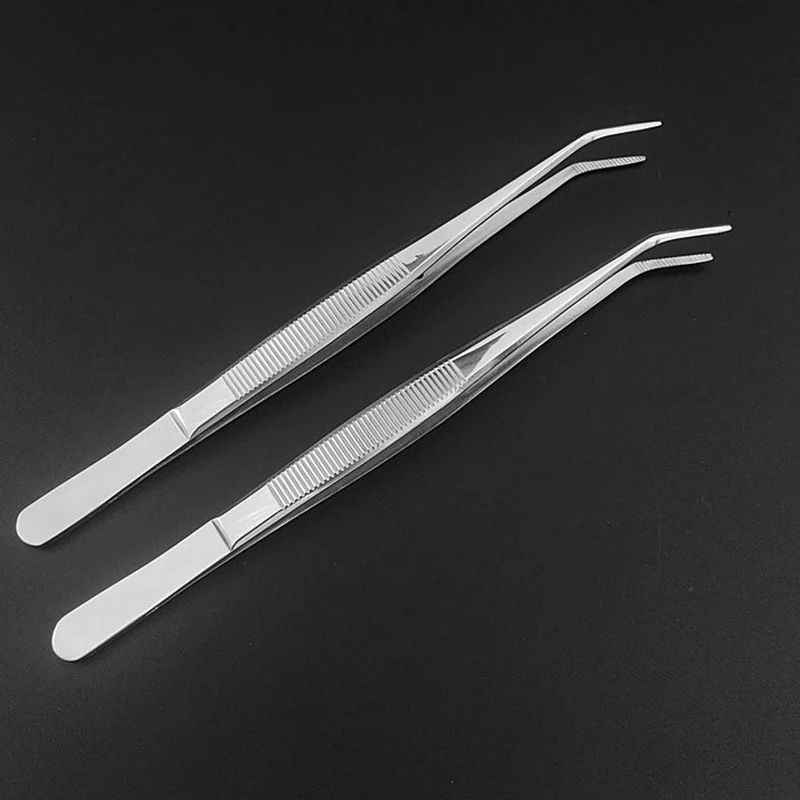 3 шт. пинцет для зубного зеркала стоматологический инструмент из нержавеющей