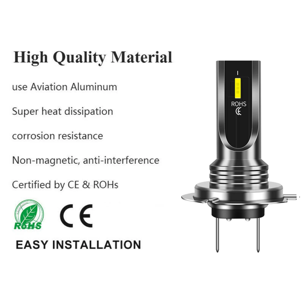 2 шт. PSX24W H16 P15D мотоциклетные светодиодсветодиодный фары H7 6500K 3000K 8000K 80 Вт 9006 лм 9005