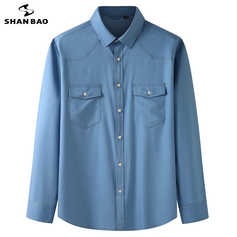 Мужская рубашка с длинным рукавом размеры до 10XL | одежда