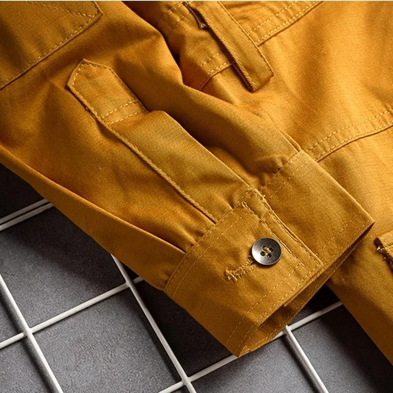 Осенние мужские комбинезоны в стиле хип-хоп с длинным рукавом цельные винтажные