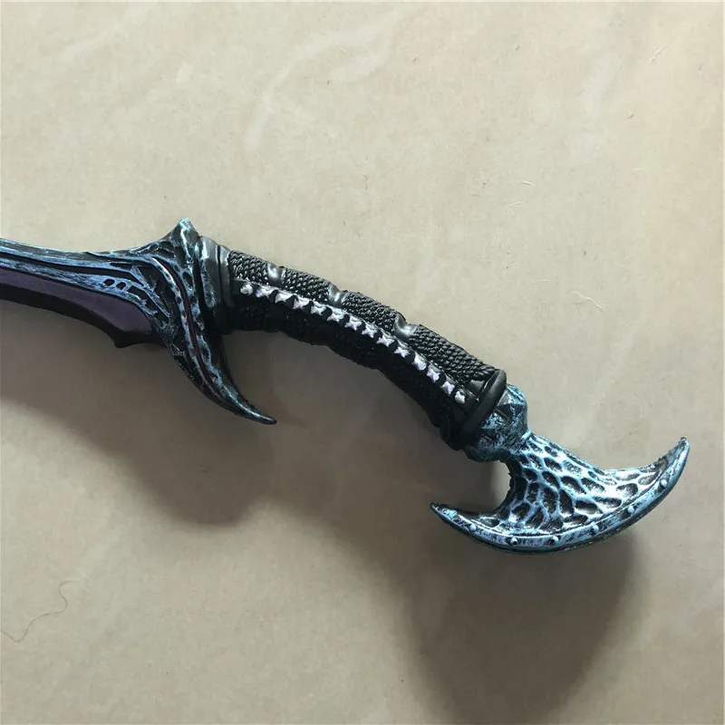 Фигурка героя фильма 1:1 Orc Anti-Mage Scythe of Vyse Elf модель оружия реквизит для косплея на