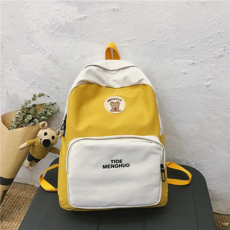 

Ladies Anti Theft Backpack Designer Classic Black Retro Teenage Backpacks for Girls Sac a Dos Teen Backpack Bookbag