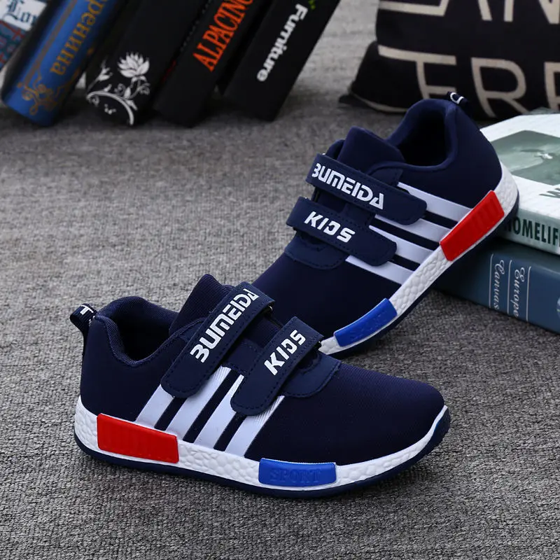 Детские кроссовки для мальчиков дышащие спортивная обувь бега тенниса