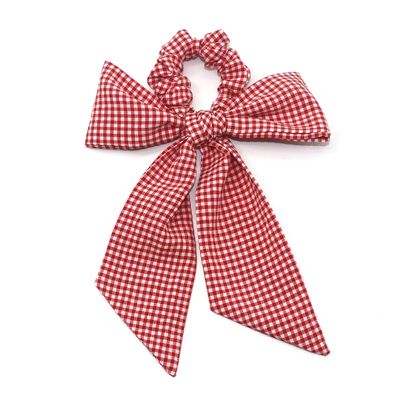 Бантики эластичные банты для волос модные Ленточные повязки девушек резинки