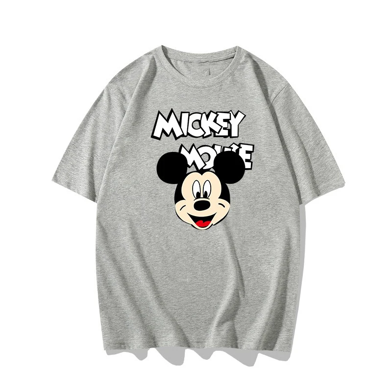 Футболка с изображением Диснея Микки Мауса мужская и женская рубашка из 100%