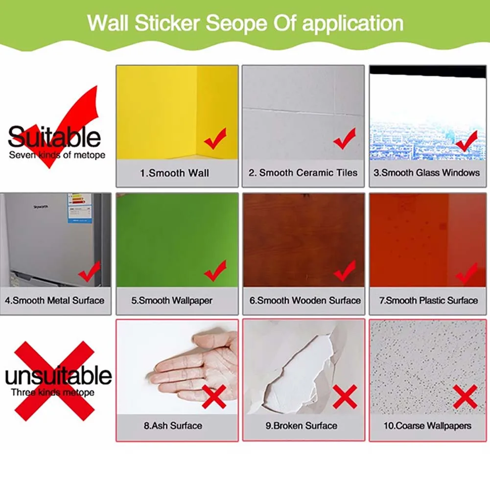 Новые детские комнаты домашний декор искусство ПВХ обои плакат сделай сам