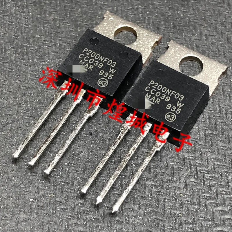 10 шт/P200NF03 STP200NF03 TO-220 30В 120A | Инструменты