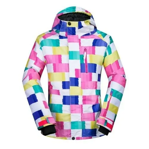 

Clothes for Women Two Piece Set Plus Size Ladies Ski Suit Winter Snowboarding Trousers Snow Suit Waterproof Winderproof Set