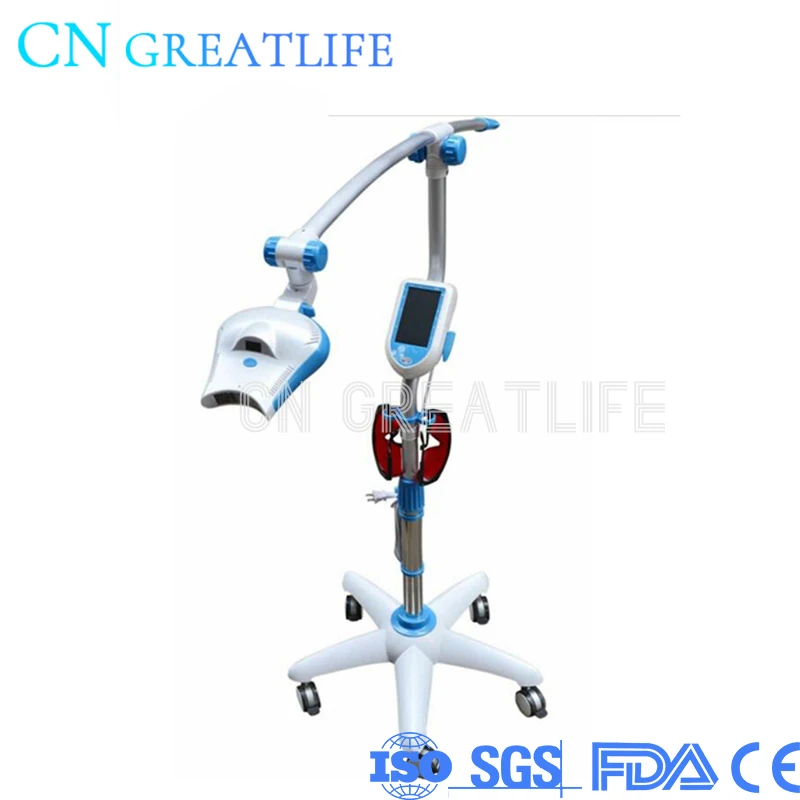 Mobile Portable Dentists Led Light Tooth Bleaching Accelerator System Unit Teeth White Machine Lamp Dental Whitening Professiona |